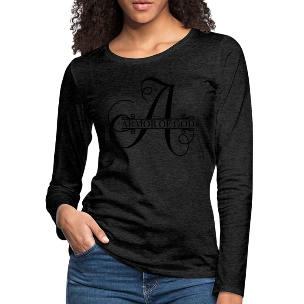 Womens Shirt / Armor of God - Long Sleeve Tee-5