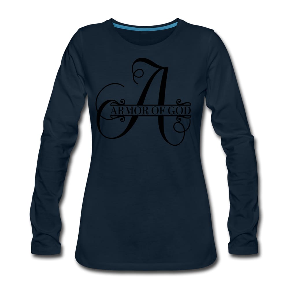 Womens Shirt / Armor of God - Long Sleeve Tee-6