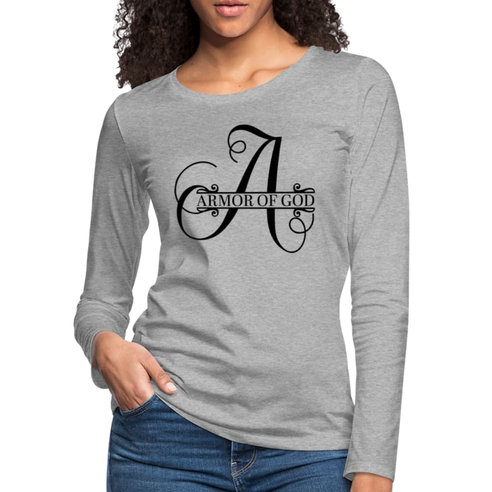 Womens Shirt / Armor of God - Long Sleeve Tee-1