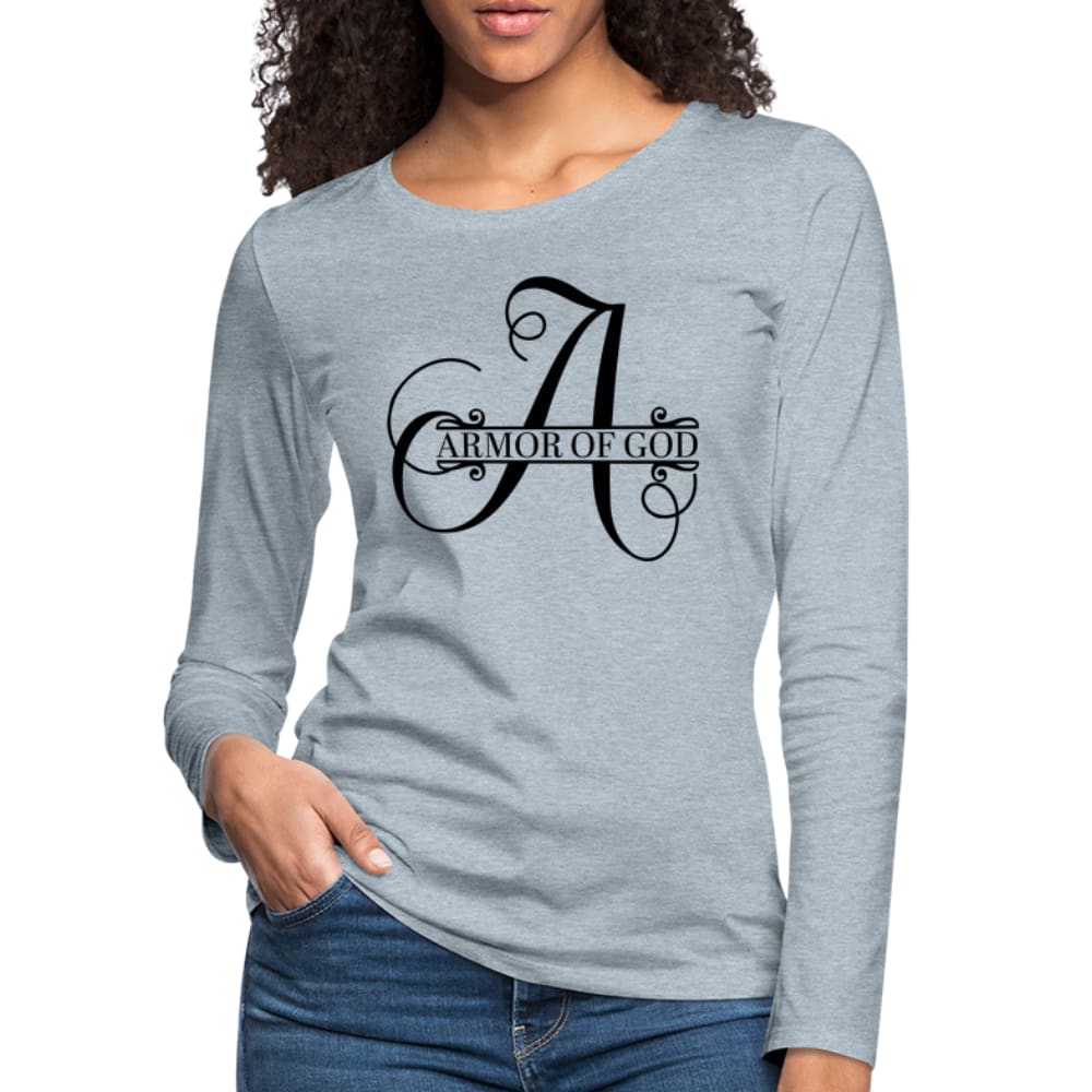 Womens Shirt / Armor of God - Long Sleeve Tee-2