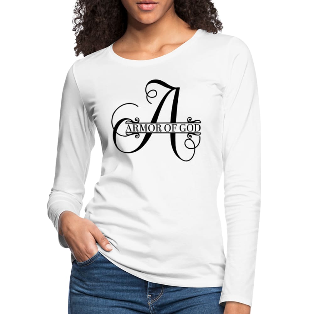 Womens Shirt / Armor of God - Long Sleeve Tee-0