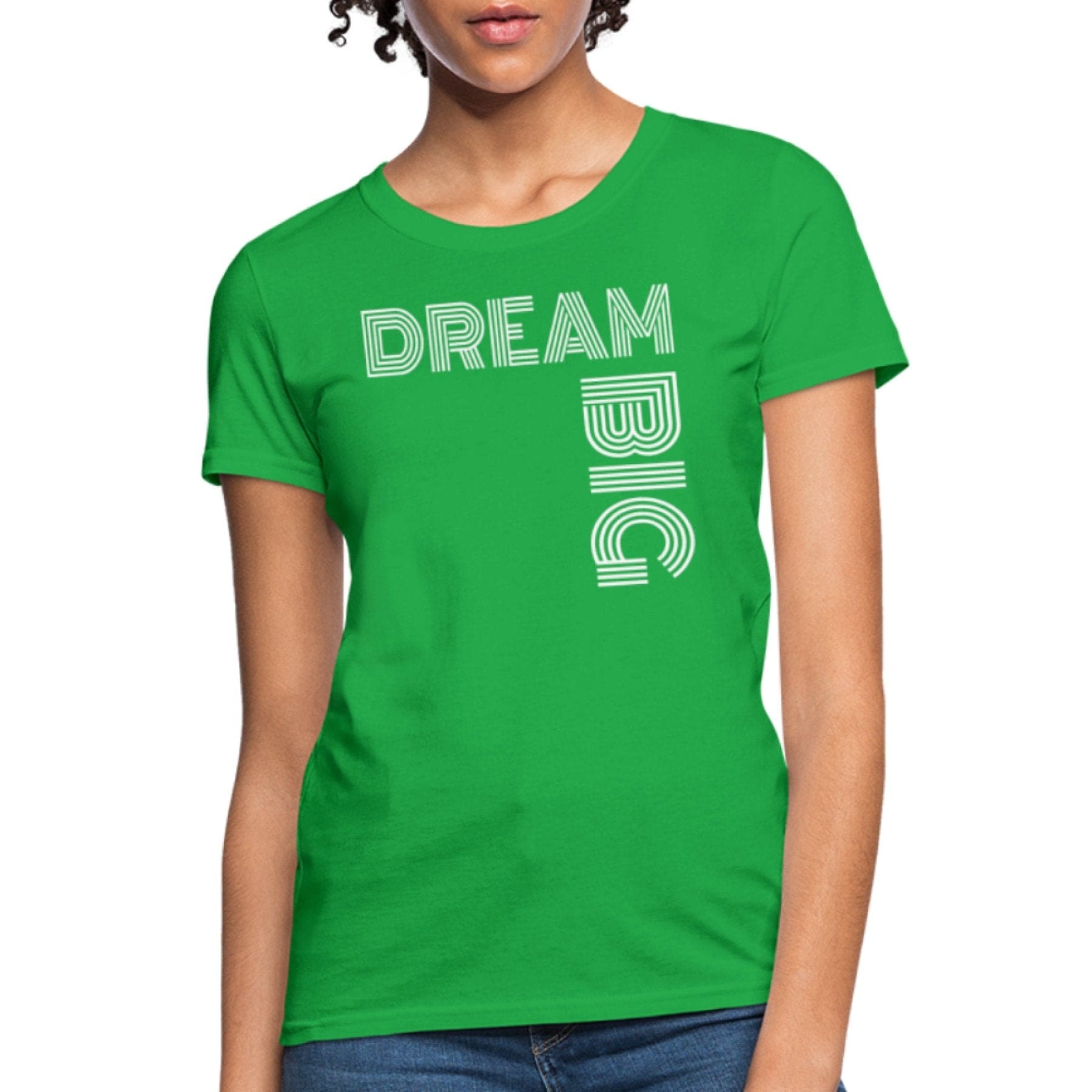 Womens T-shirt, Dream Big Graphic Tee-3