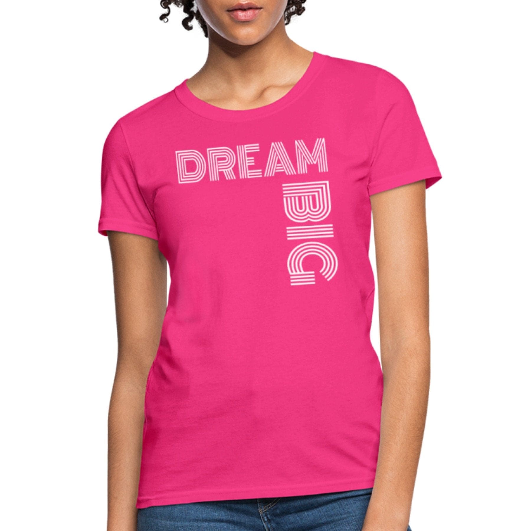 Womens T-shirt, Dream Big Graphic Tee-2