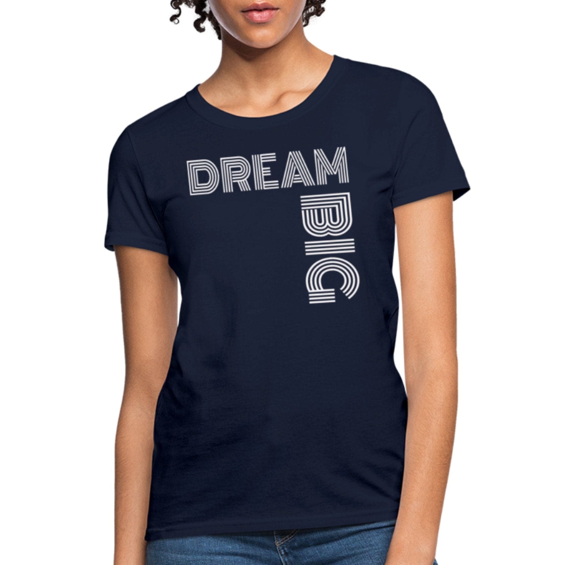 Womens T-shirt, Dream Big Graphic Tee-5