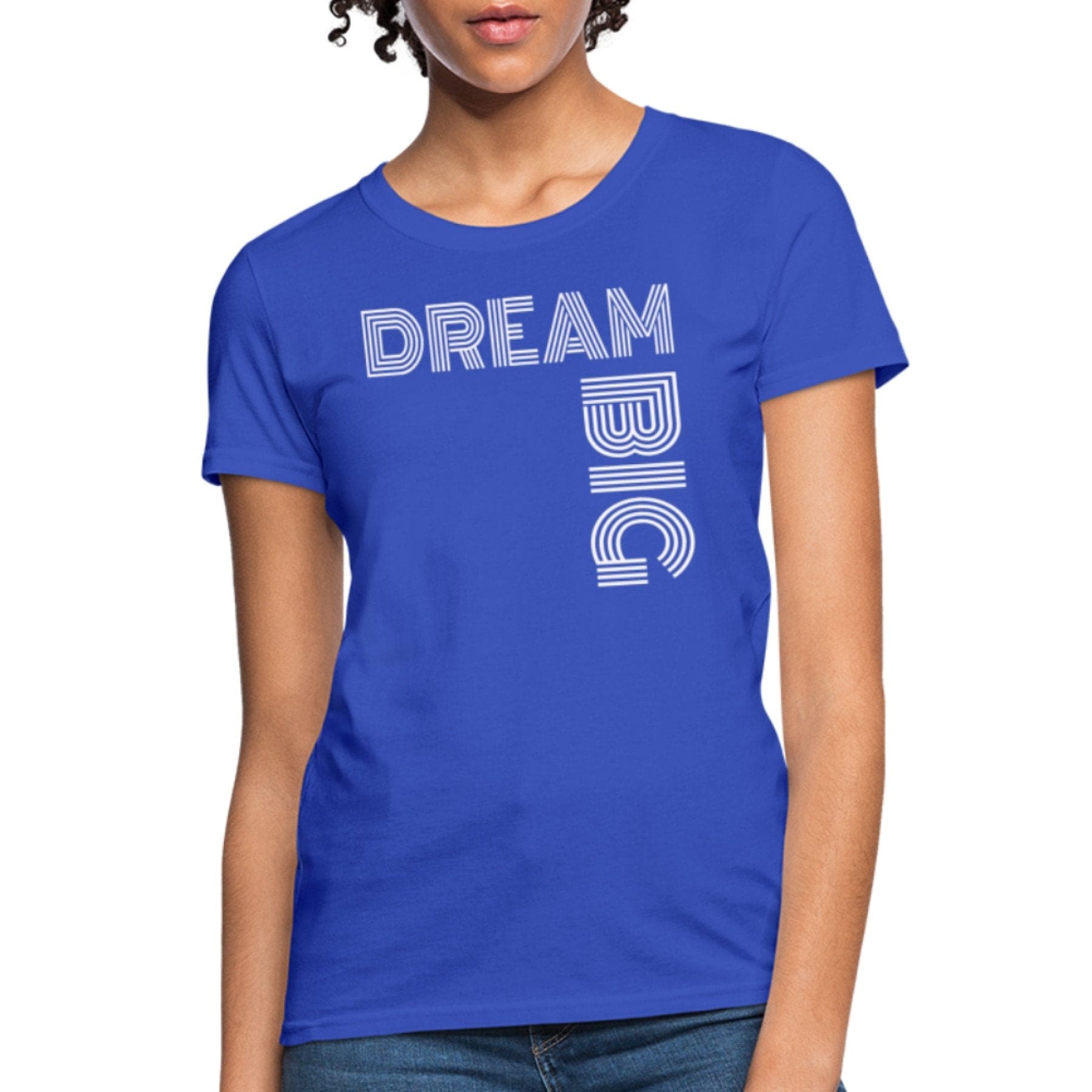 Womens T-shirt, Dream Big Graphic Tee-4