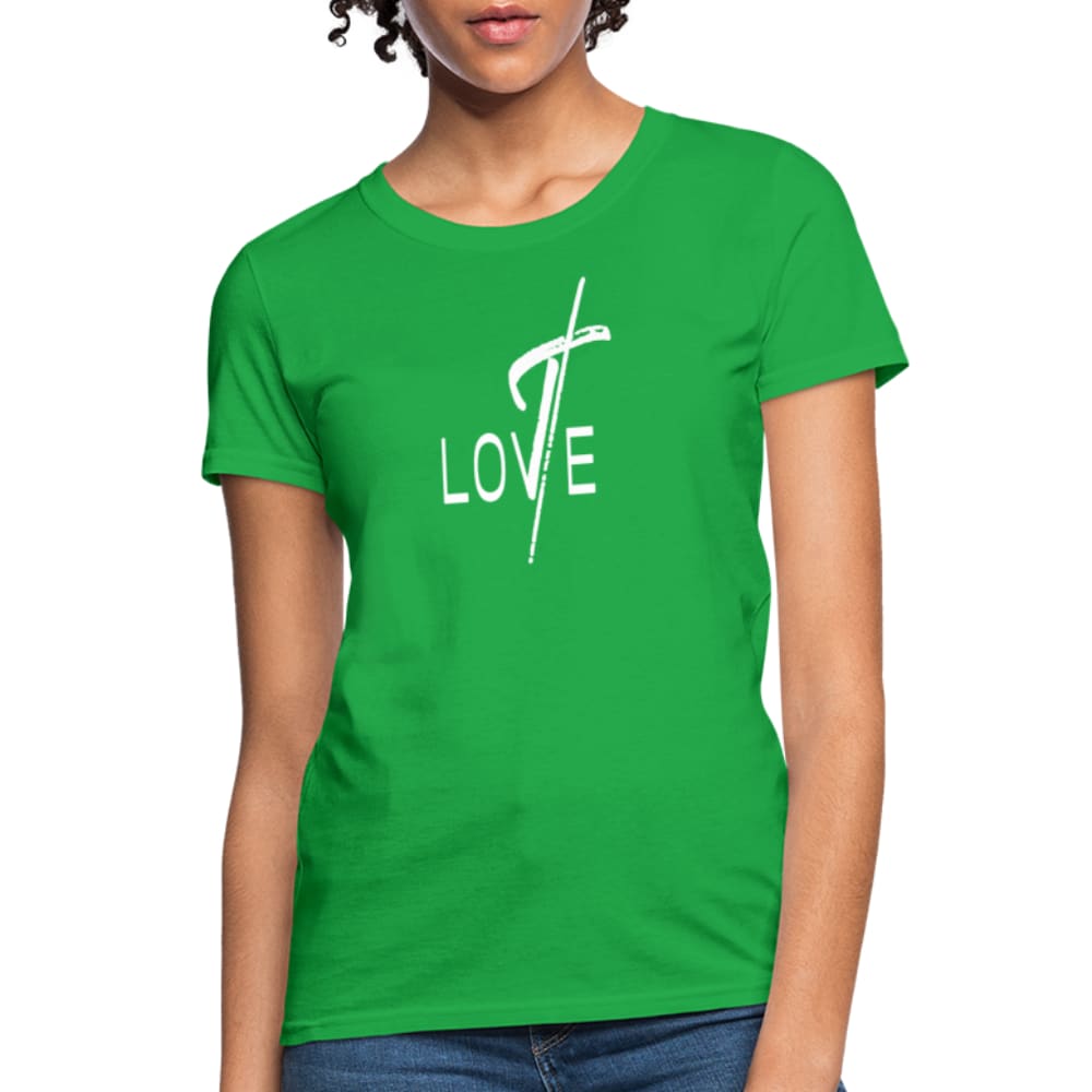 Womens T-shirt, Love Graphic Tee-2