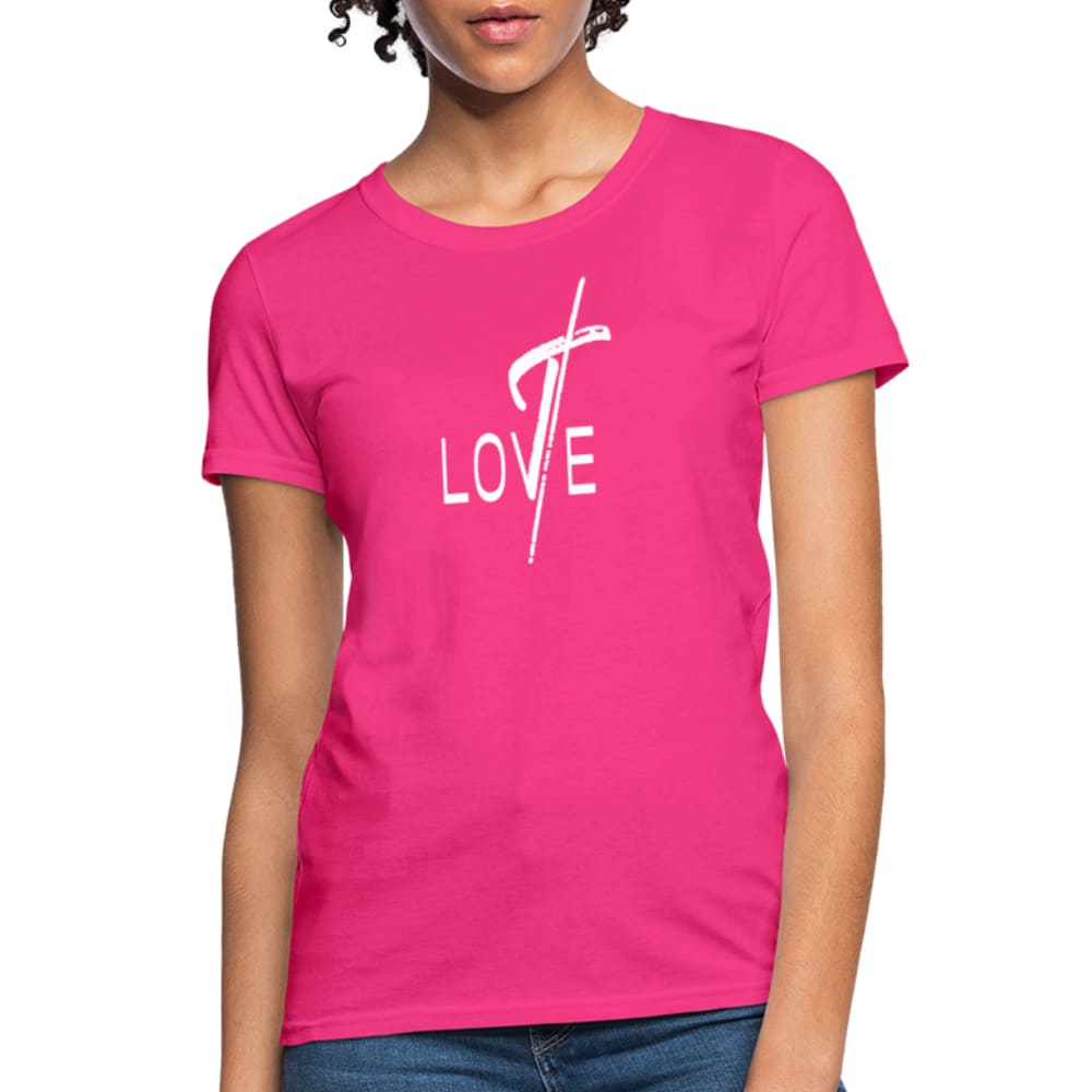 Womens T-shirt, Love Graphic Tee-3