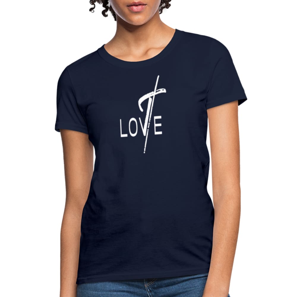 Womens T-shirt, Love Graphic Tee-4