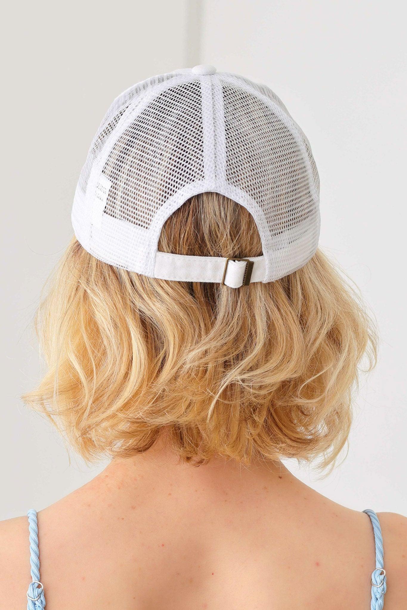 Mesh Back USA Destroyed Baseball Cap-3