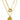 Gold Double Chin Evil Eye Coin Disc Pendant Necklace-1