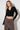 Cut Out Collared Crop Soft Long Sleeve Sweater Top-8