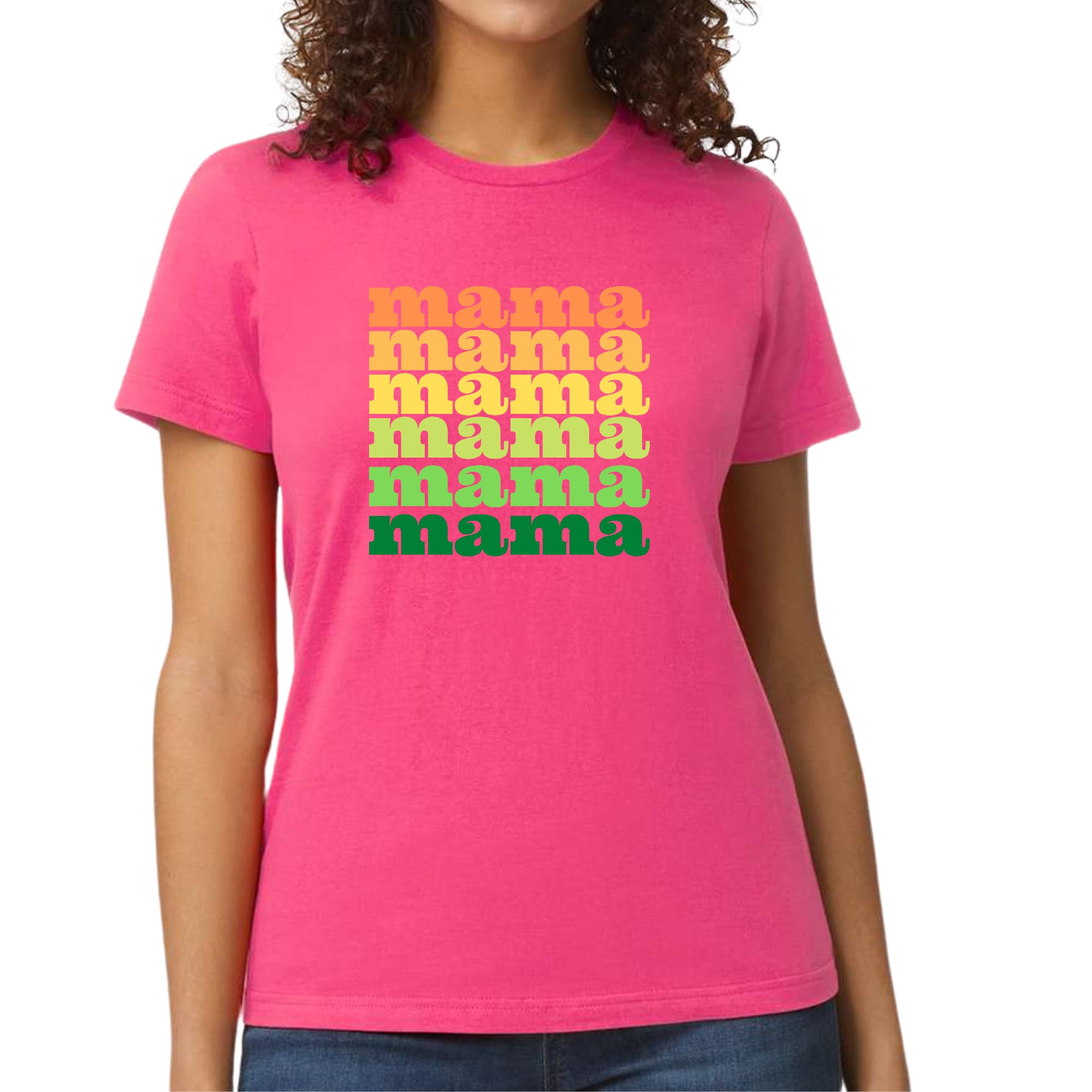 Womens Graphic T-shirt Mama Celebrating Mothers-6