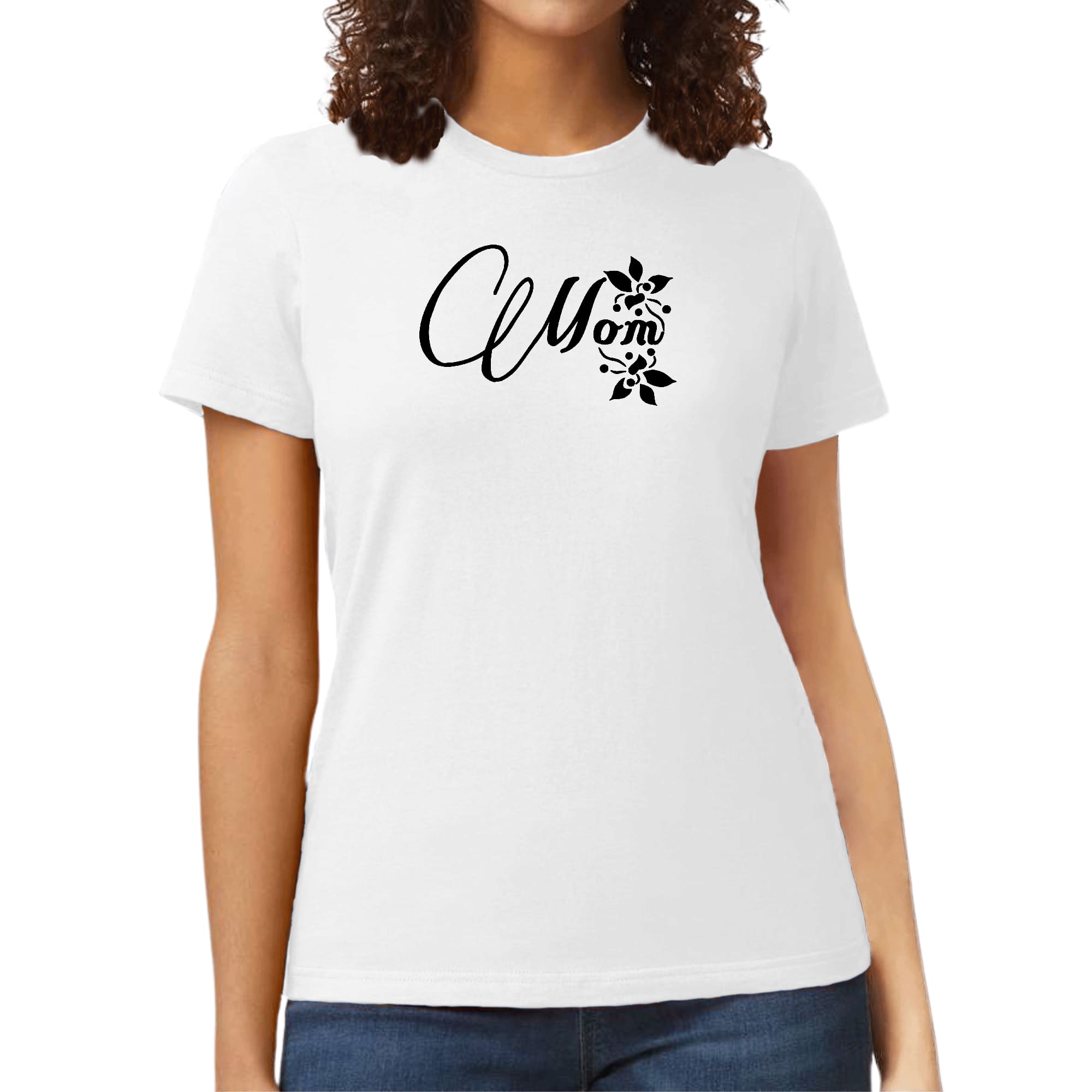 Womens Graphic T-shirt Mom Appreciation for Mothers-0