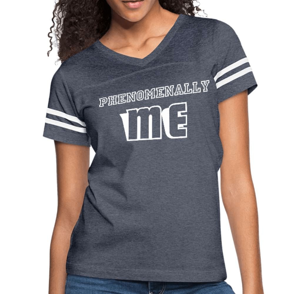 Womens Graphic Vintage Sport T-shirt, Phenomenally Me Showcase Illustration-0