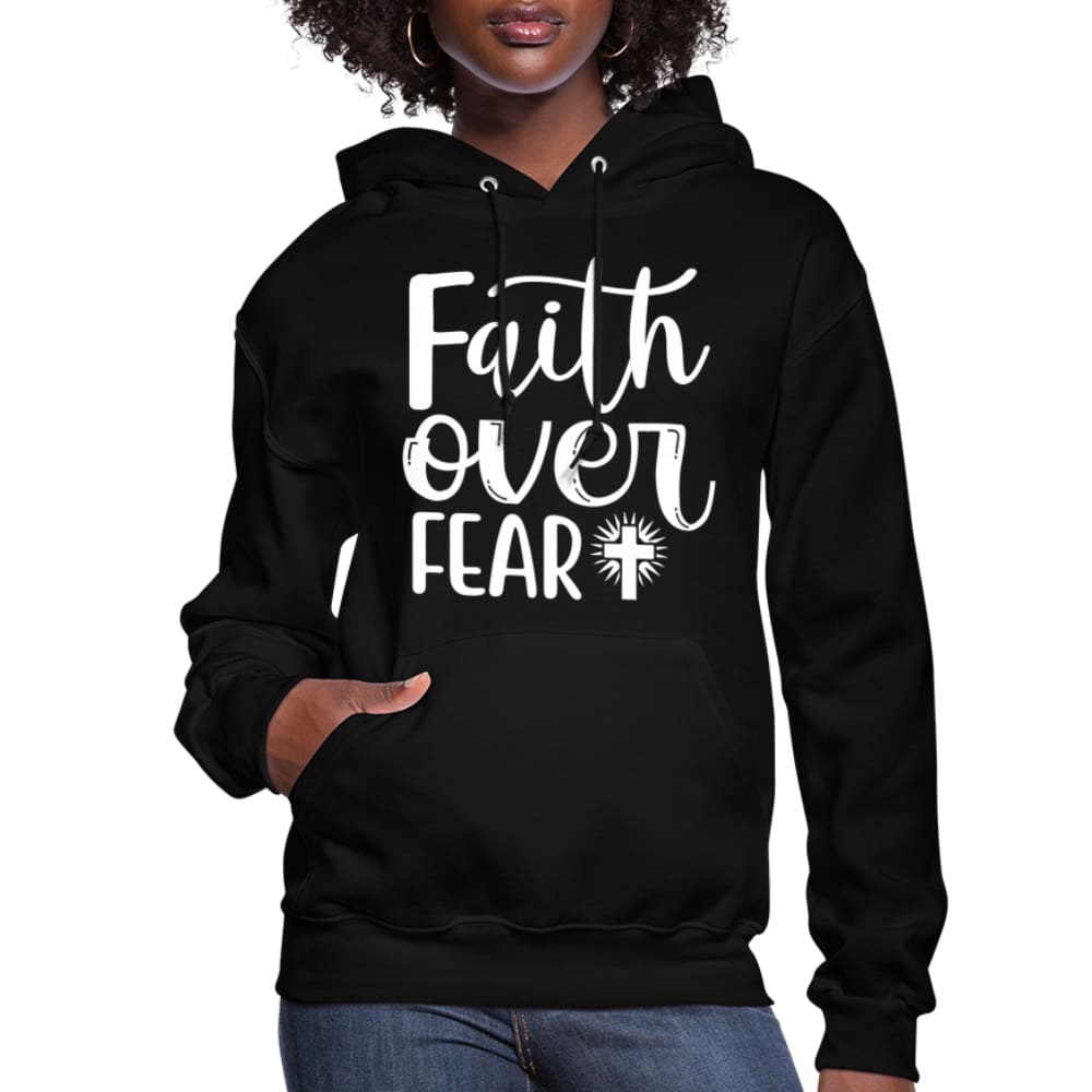 Womens Hoodie, Faith Over Fear - S285769-0