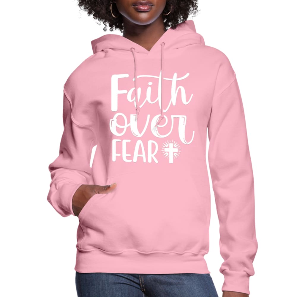 Womens Hoodie, Faith Over Fear - S285769-3