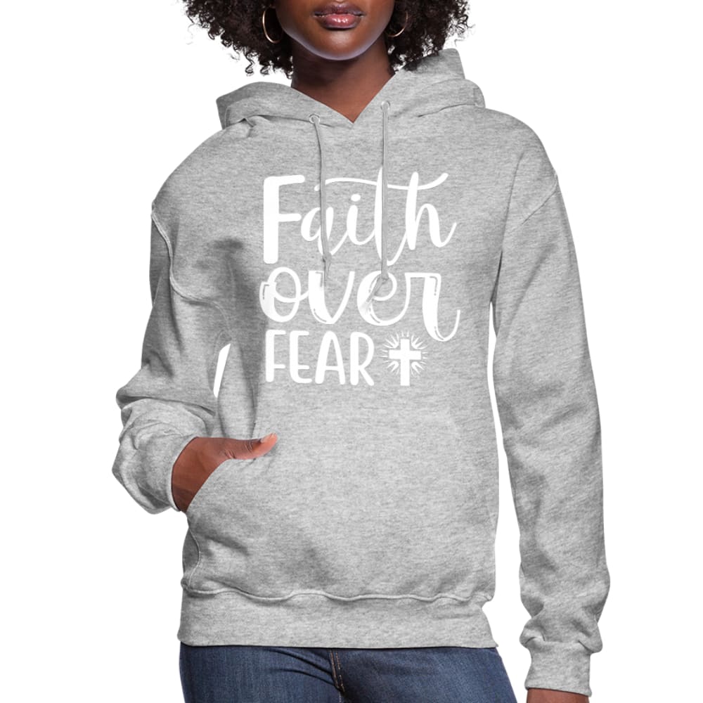 Womens Hoodie, Faith Over Fear - S285769-5