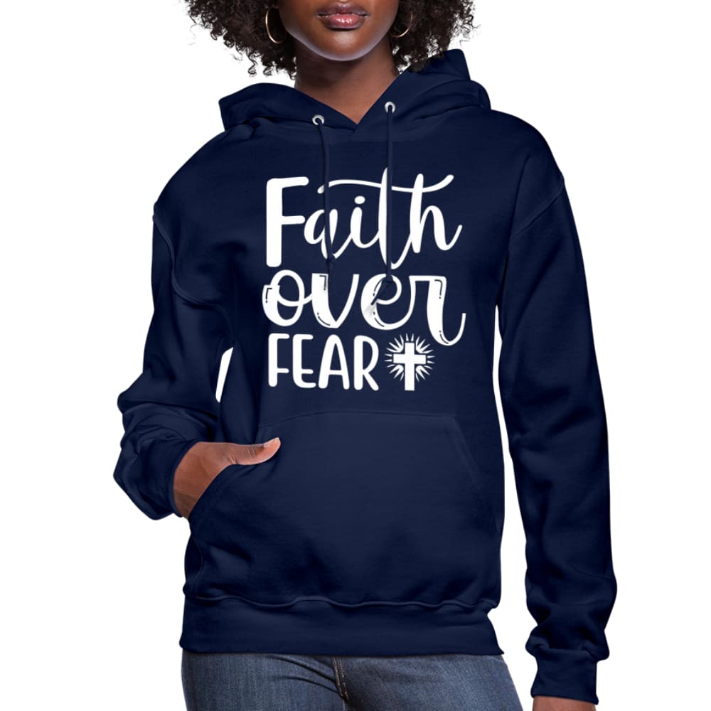 Womens Hoodie, Faith Over Fear - S285769-6