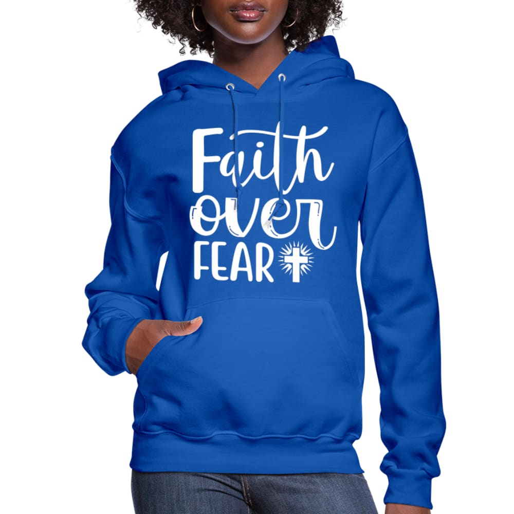 Womens Hoodie, Faith Over Fear - S285769-7