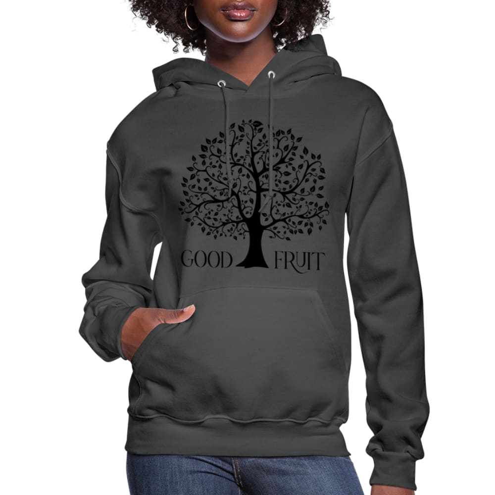 Womens Hoodie, Good Fruit Tree of Life Graphic - S066825-5