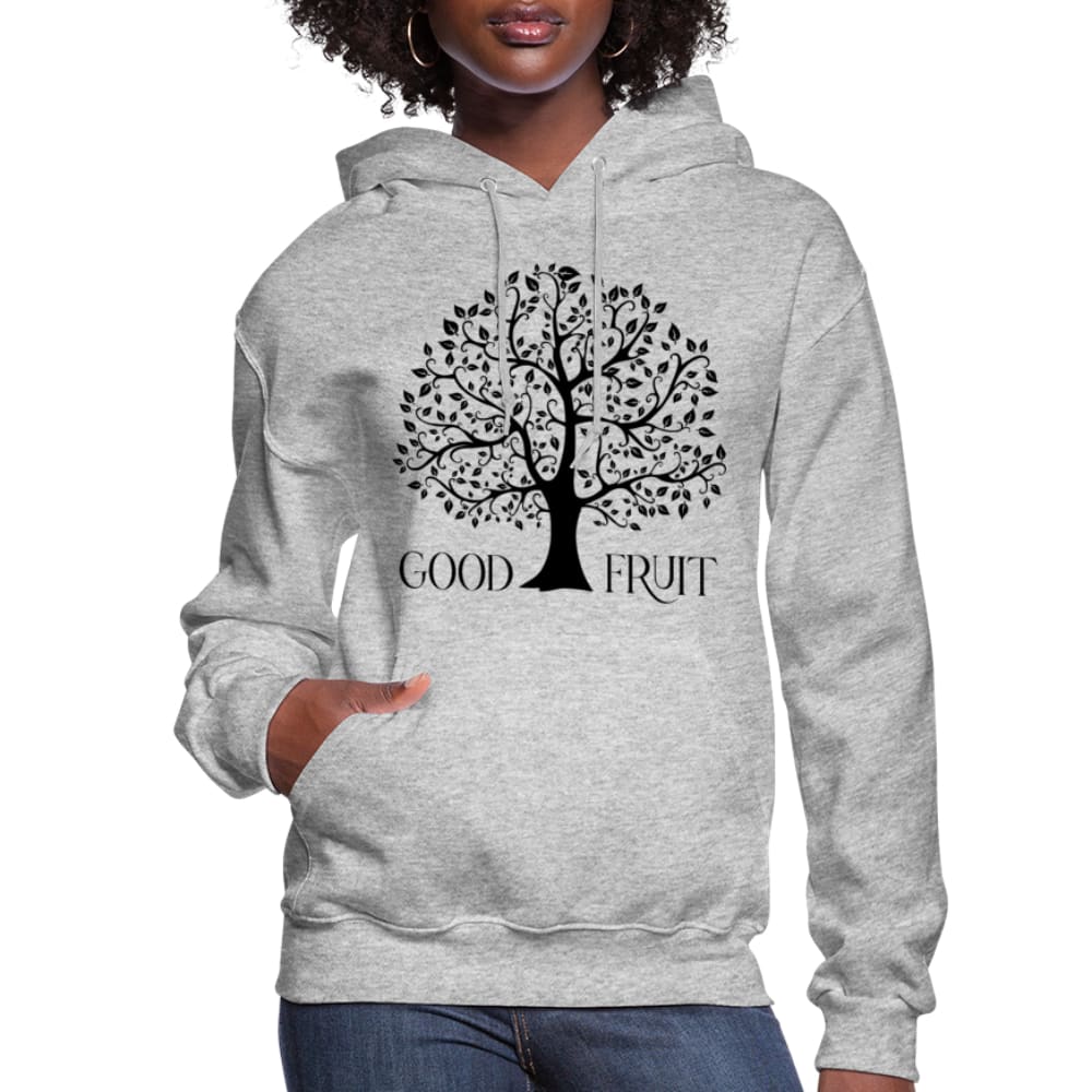 Womens Hoodie, Good Fruit Tree of Life Graphic - S066825-6