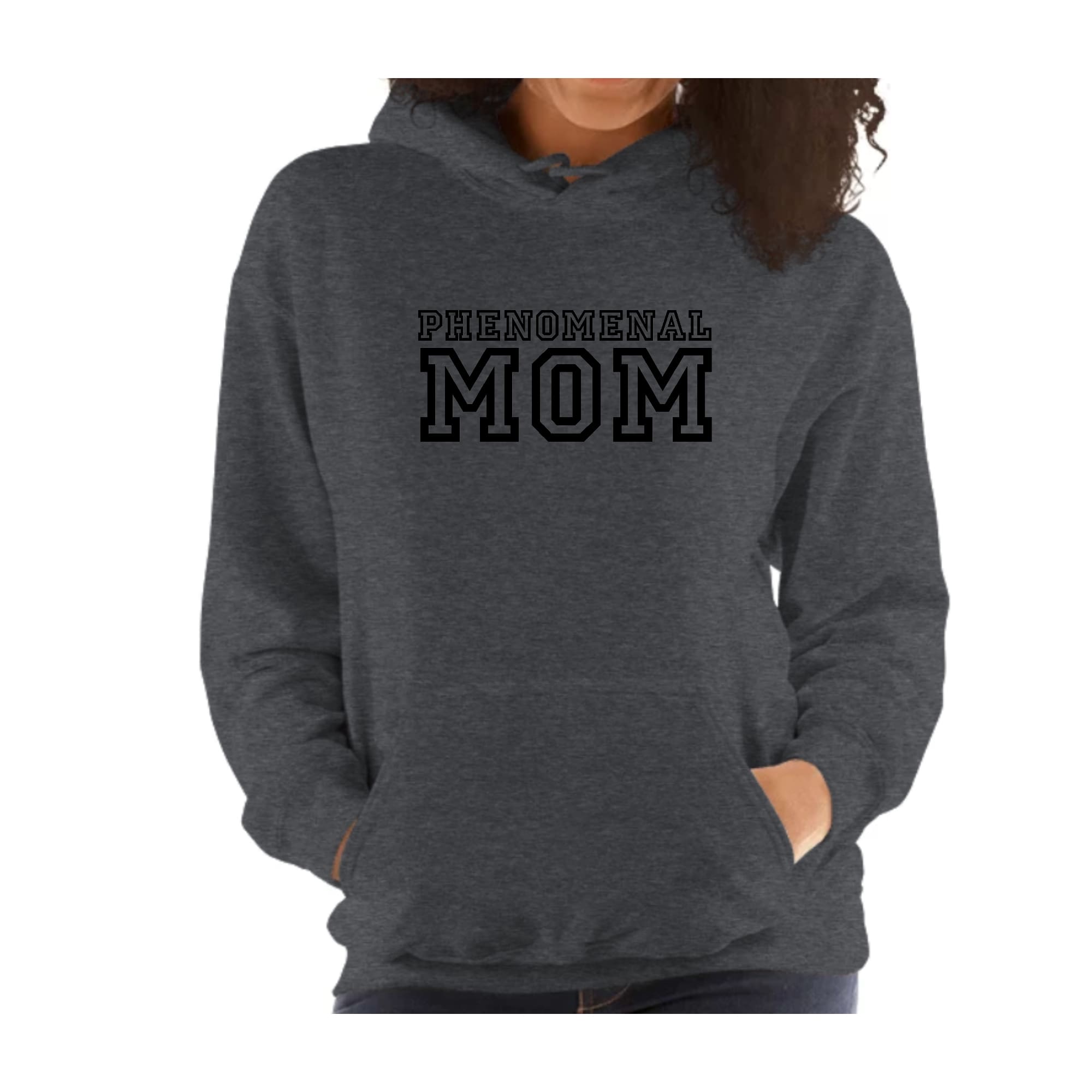 Womens Hoodie, Phenomenal Mom Print-4