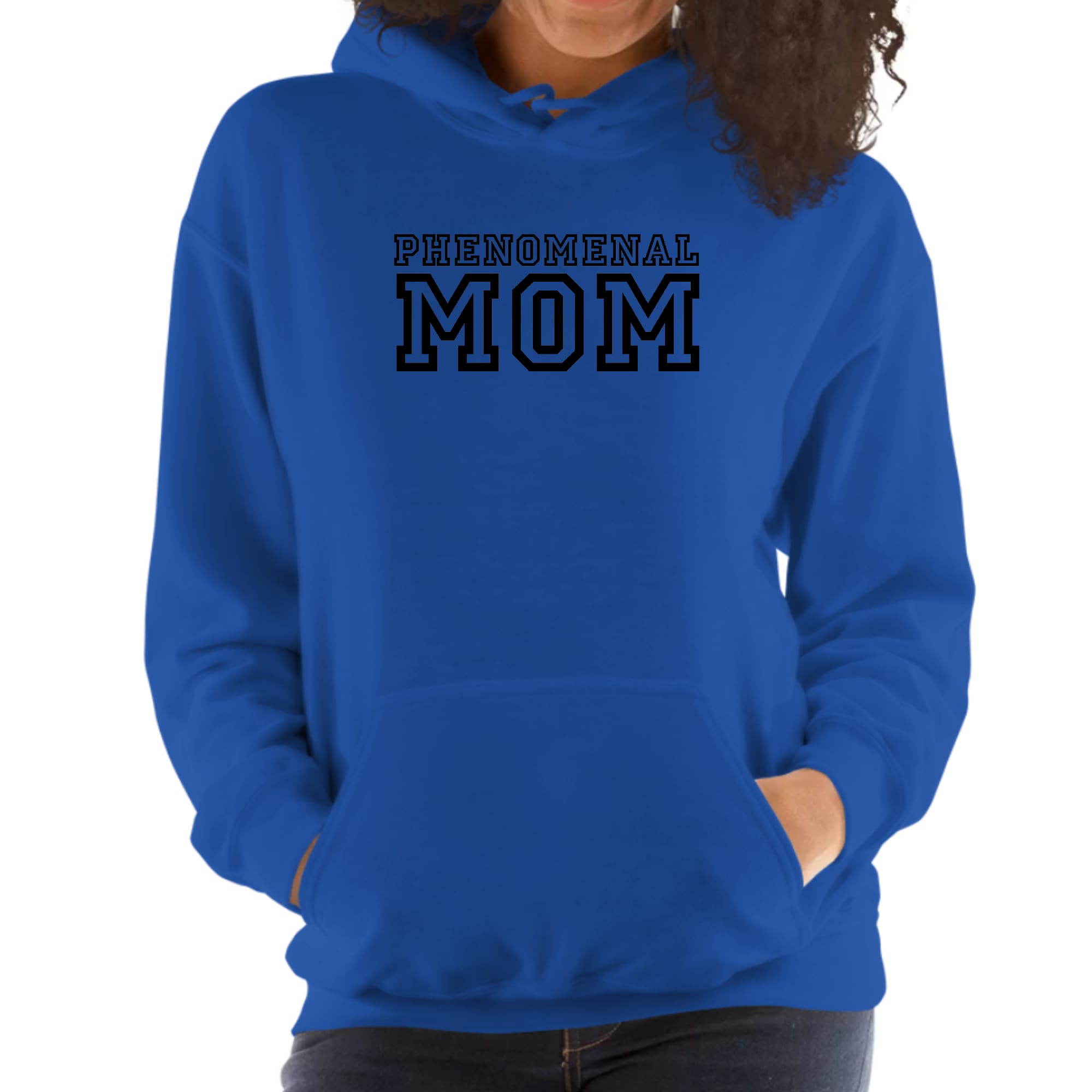 Womens Hoodie, Phenomenal Mom Print-2