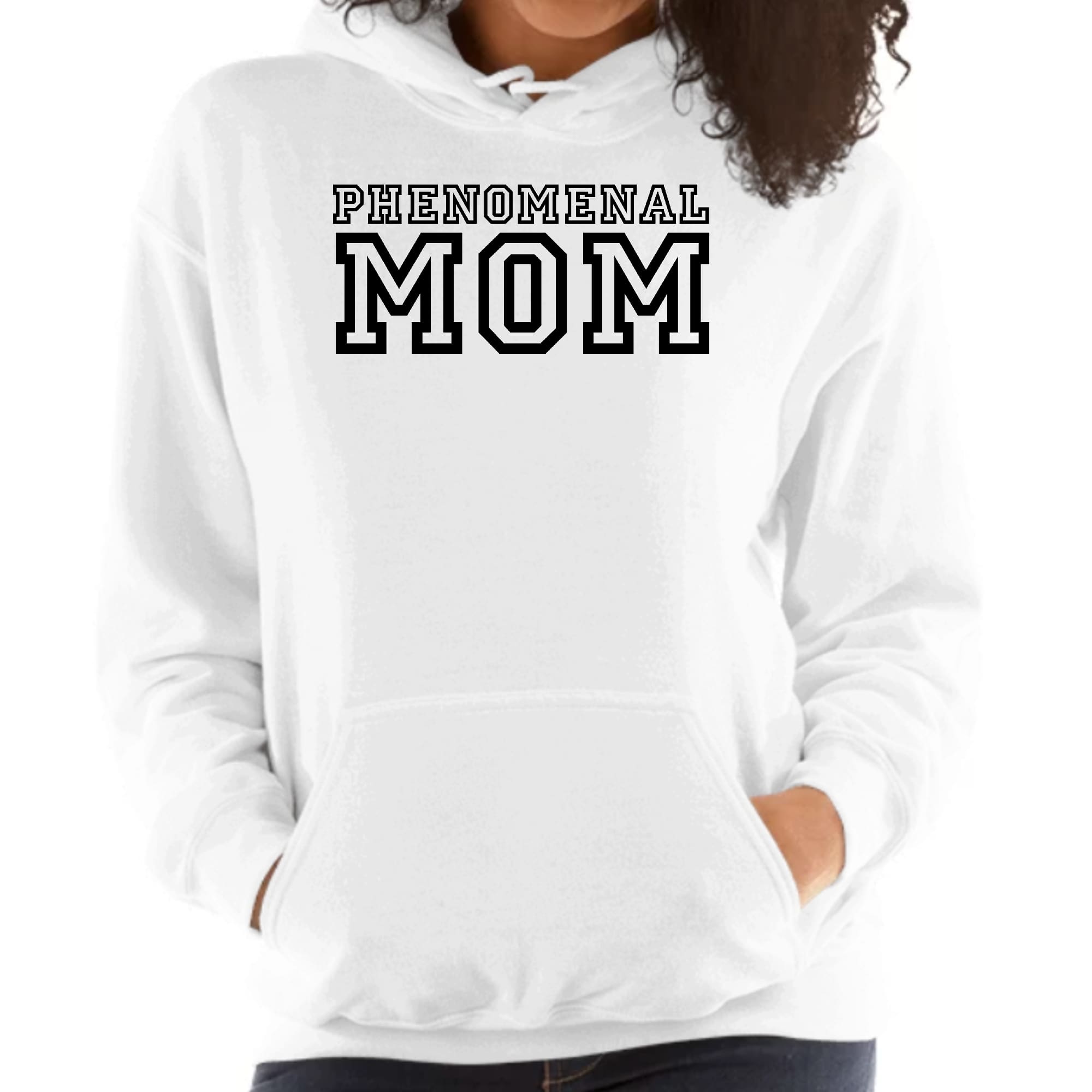 Womens Hoodie, Phenomenal Mom Print-0