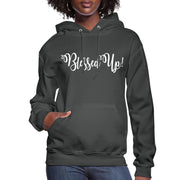 Womens Hoodie - Pullover Hooded Sweatshirt - Graphic/blessed Up-4