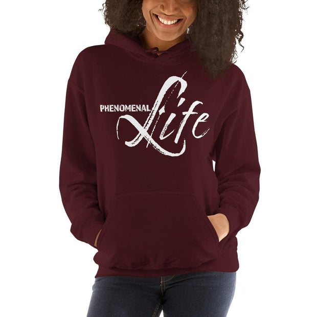 Womens Hoodie - Pullover Hooded Sweatshirt - Graphic/phenomenal Life-6