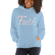 Womens Hoodie - Pullover Sweatshirt - Pink Graphic / Inspire Faith-8