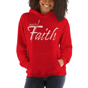 Womens Hoodie - Pullover Sweatshirt - Pink Graphic / Inspire Faith-10