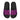 Womens Slides, Flip Flop Sandals, Purple And Black Zebra Print-2