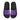 Womens Slides, Flip Flop Sandals, Purple And White Dotted Print-2