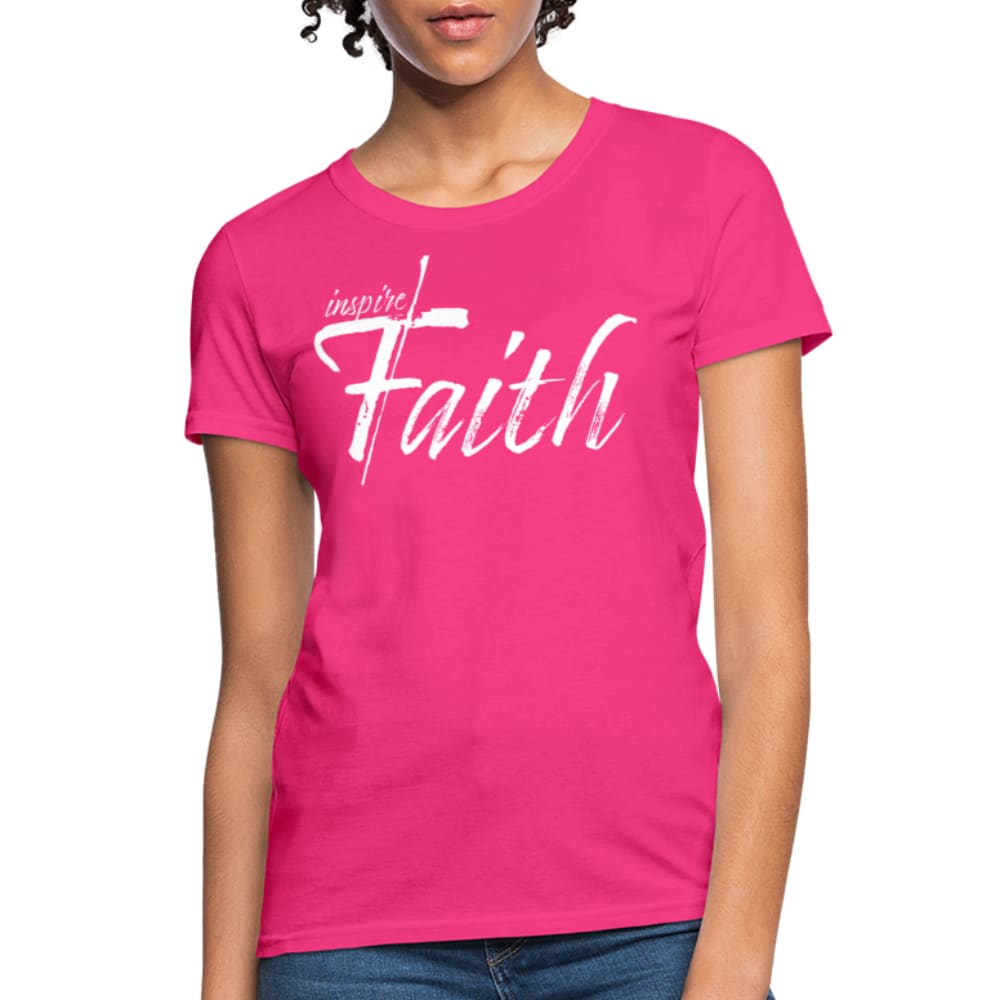 Womens T-shirt, Inspire Faith Tee Graphic Tee-1