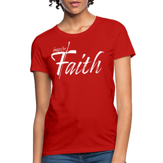 Womens T-shirt, Inspire Faith Tee Graphic Tee-3