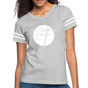 Womens Vintage Sport Graphic T-shirt, Faith-2