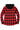 Women's Matching Family Buffalo Red Quilted Lined Flannel Hoodie-2