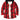 Women's Matching Family Red Sherpa-Lined Flannel Hoodie-0