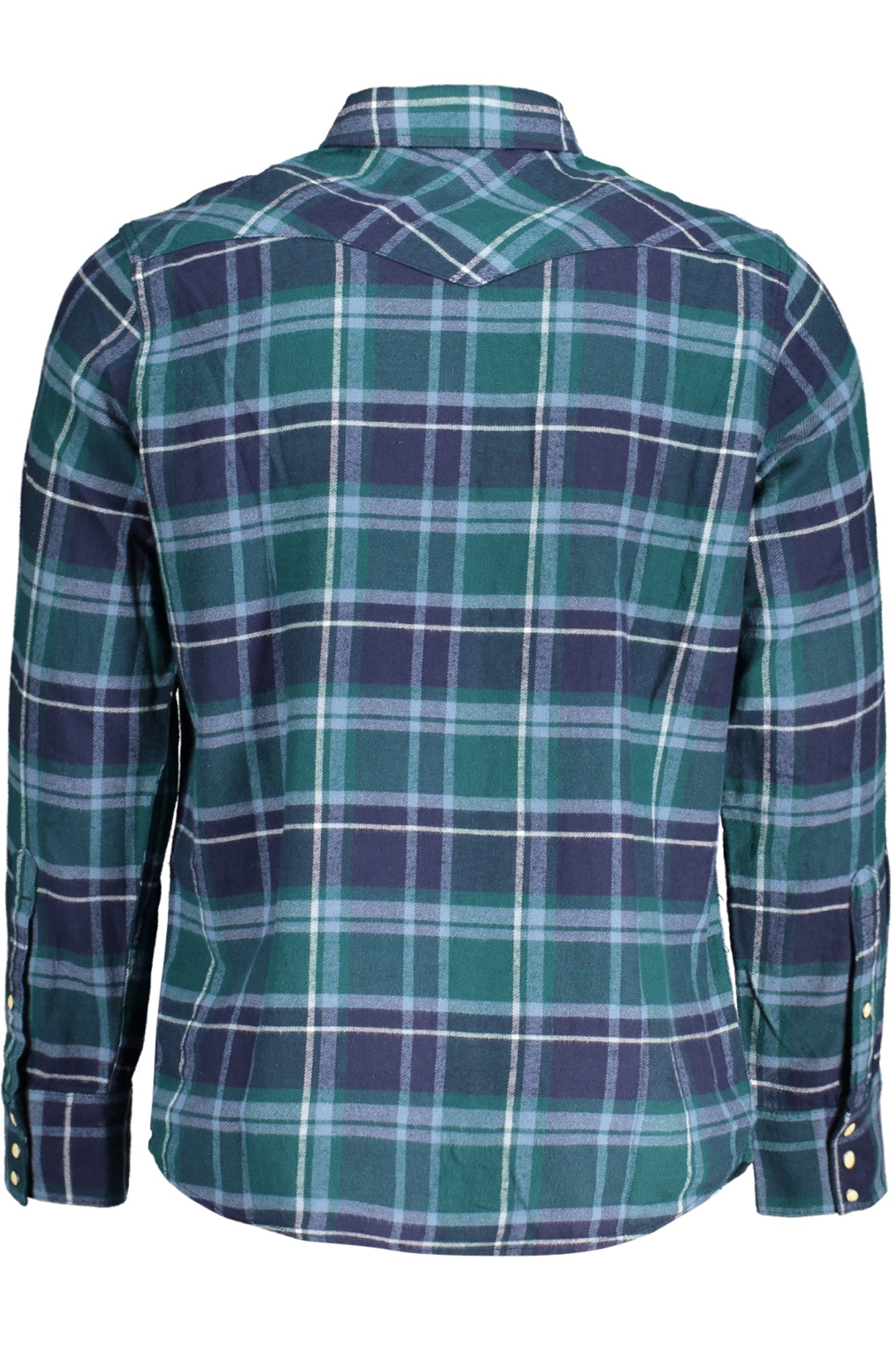 WRANGLER LONG SLEEVE SHIRT MEN GREEN-1