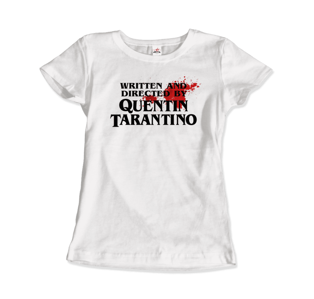 Written and Directed by Quentin Tarantino (Bloodstained) T-Shirt-13