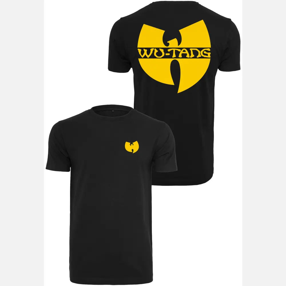 Wu-Wear Logo Front and Back T-Shirt-6