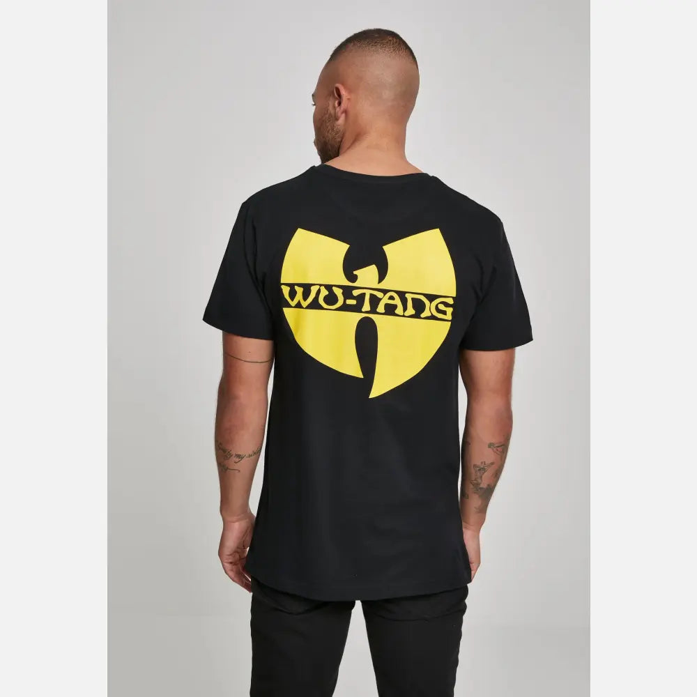 Wu-Wear Logo Front and Back T-Shirt-0