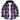 Women's Sherpa-Lined Full Zip Up Flannel Jacket with Fleece Hood-0