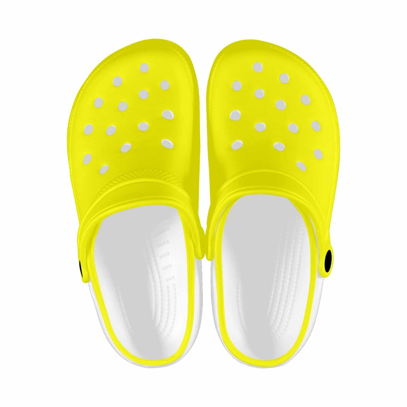 Yellow Adult Clogs-0