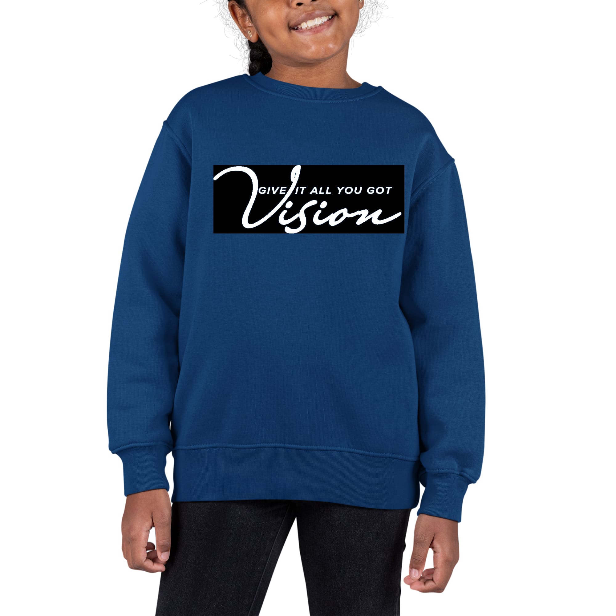 Youth Graphic Sweatshirt Vision - Give it All you Got-3