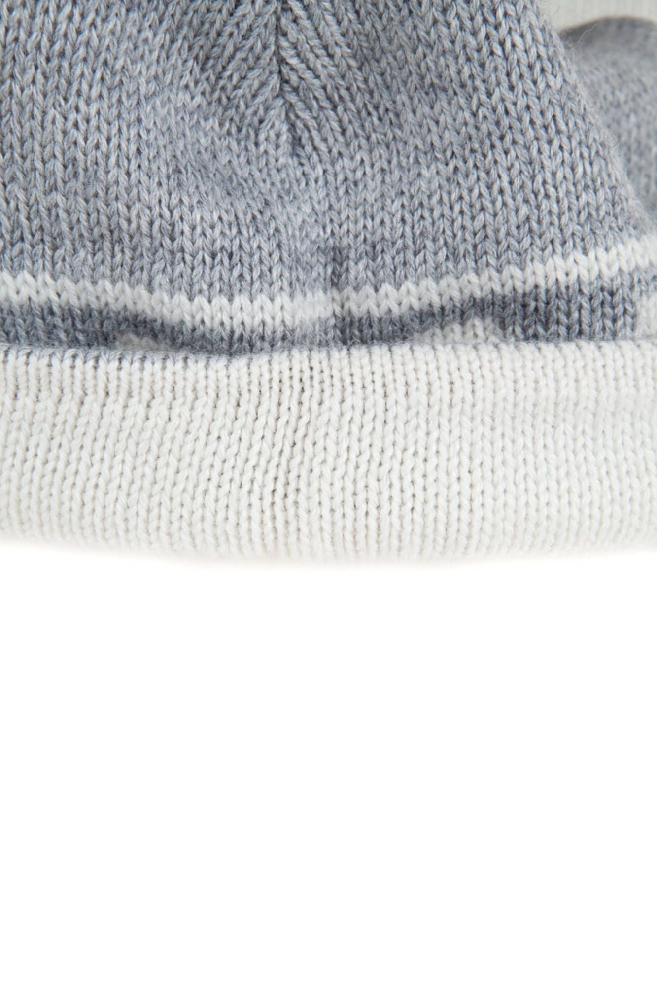 ZUELEMENTS GRAY MEN'S BEANIE-1