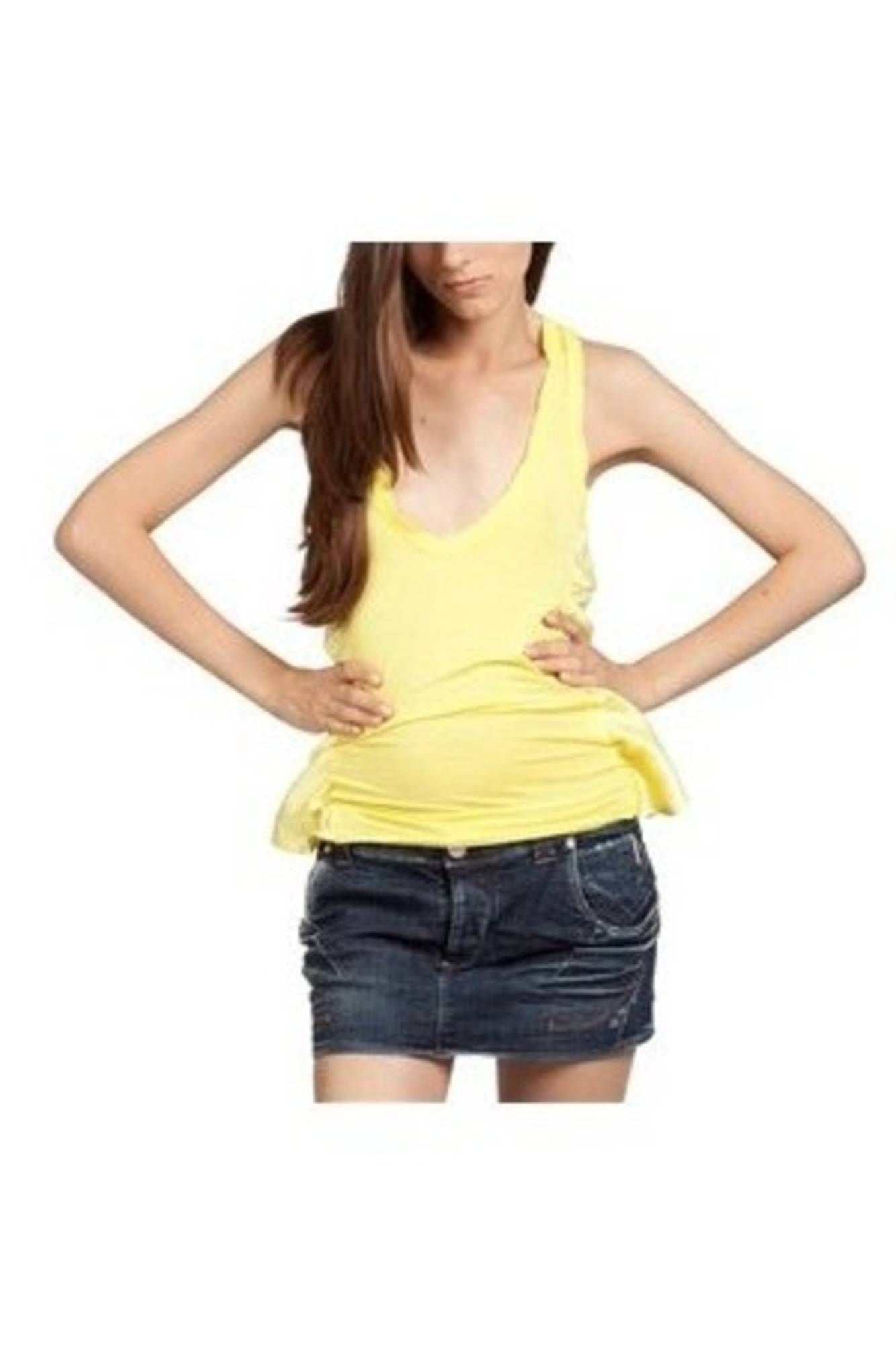 ZUELEMENTS YELLOW WOMAN TANK-0