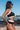 Black One Shoulder Patchwork High-waisted Bikini Set - Street Rider Apparel