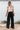 Black Shirred High Waist Plus Size Wide Leg Pants - Street Rider Apparel
